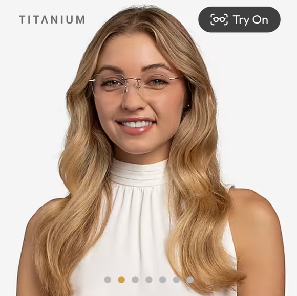 NEW Rimless Glasses - Picture 9 of 9